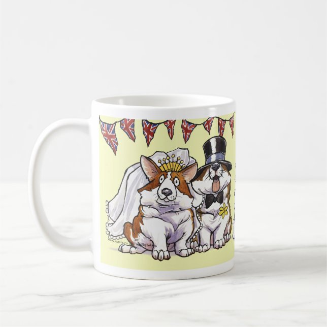 Café "Celebre con la taza real de la boda de Guillermo (Izquierda)