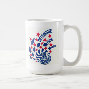 Café Celebre su taza de la mente