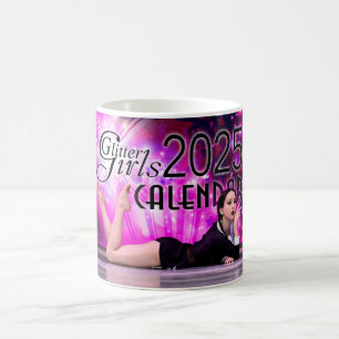 Café Chicas purpurinas cubrieron la taza de la reina 20