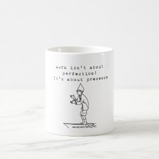 Café Chico de cultivo de aura taza