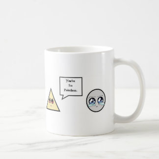 Café Chiste del triángulo de la taza de la matemáticas