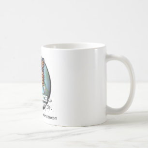 Café ciencia de la taza de la reencarnación