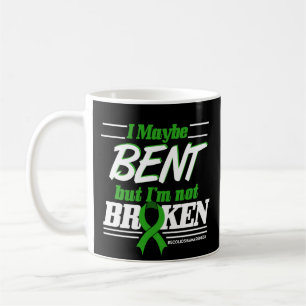 Café Cinta del verde de la ayuda de la taza de la