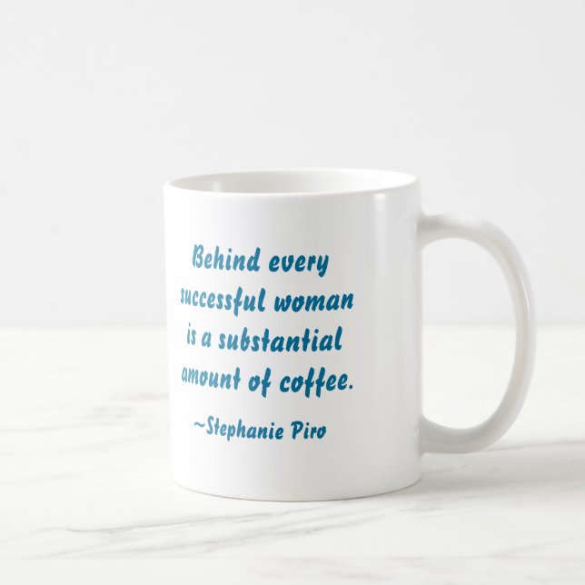 Café Cita acertada 15oz de la mujer. Taza (Derecha)