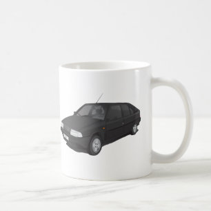 Café Citroën taza negra/gris de BX