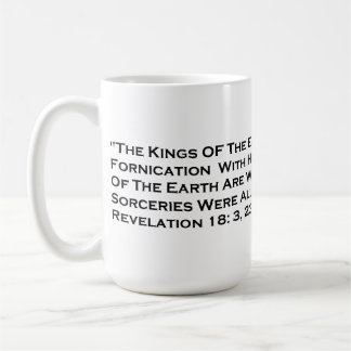 Café Ciudad de la revelación de la taza de Babilonia