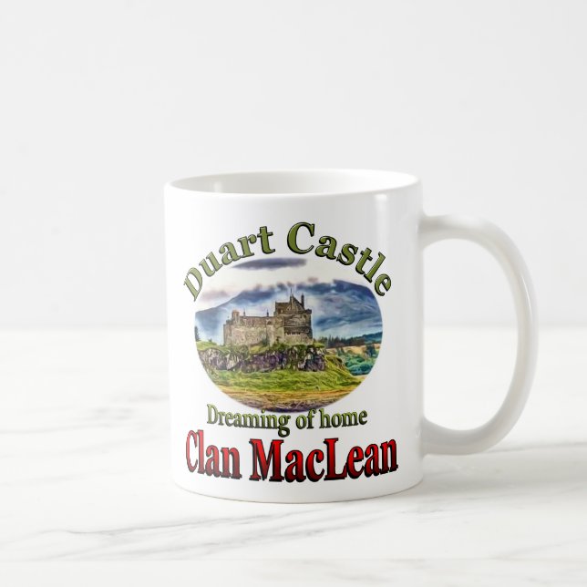 Café Clan MacLean que soña con la taza casera de la (Derecha)