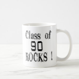 Café ¡Clase de '90 rocas! Taza