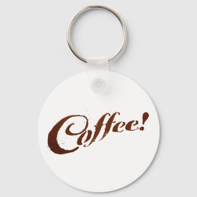 Café Coffee Grounds - Llavero (Anverso)