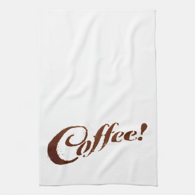Café Coffee Grounds - Toalla (Vertical)