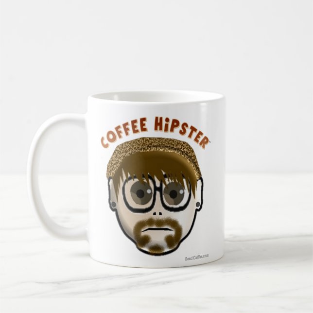 Café Coffee Hipster - taza de juego (Izquierda)