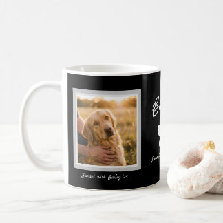 Café Colage de fotos Polaroid en taza de perro Retrieve