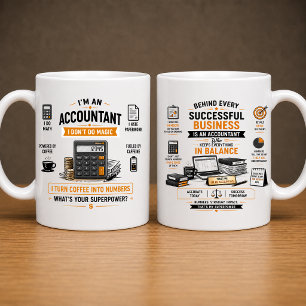 Café Colección de Contador Divertido   Taza de Contador