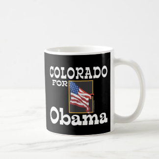 Café Colorado para la taza de Obama