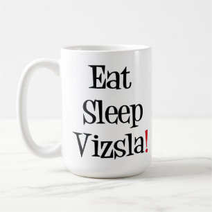Café Coma la taza de Vizsla del sueño