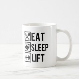 Café Coma la taza divertida del gimnasio de la