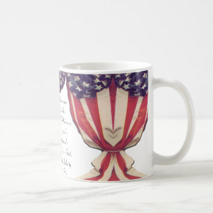 Café Compromiso de la taza de la bandera de la lealtad