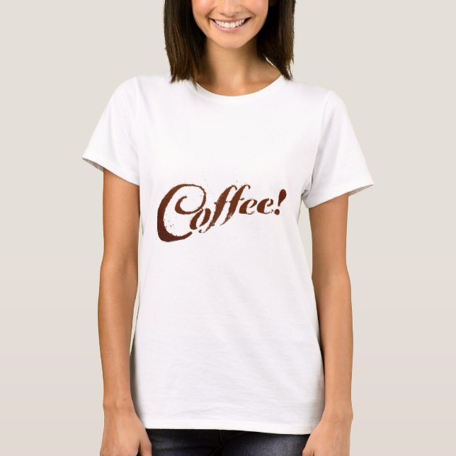 Café con café - Camiseta para mujeres (Anverso)