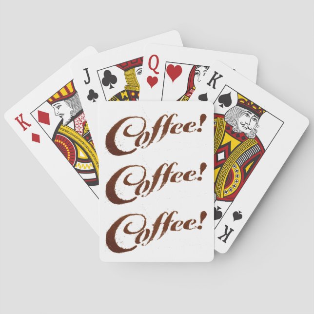 Café con café - Cartas para jugar (Reverso)