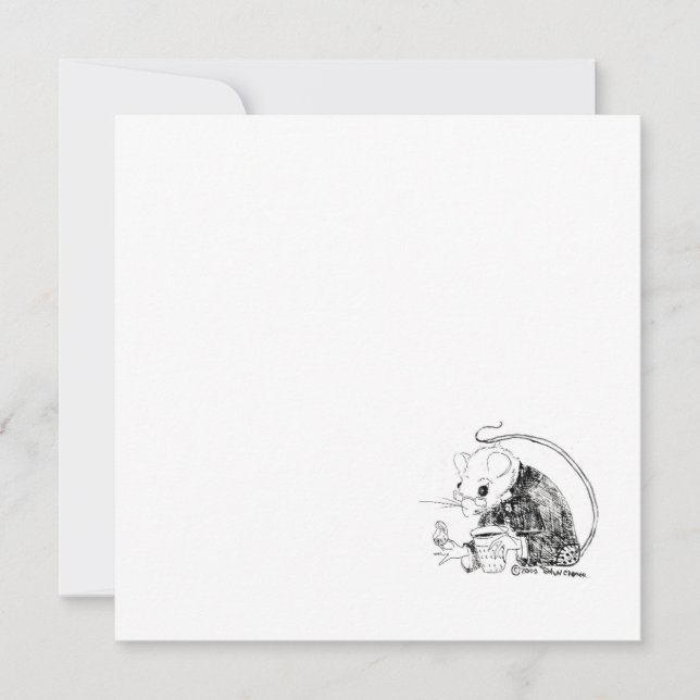 Café con el Churchmouse (Anverso)