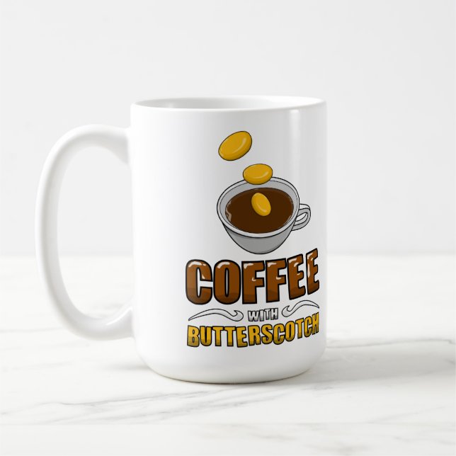 ¡Café con la taza del caramelo! (Izquierda)
