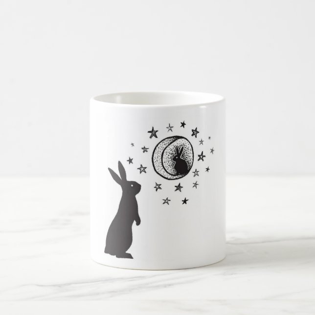 Café Conejo de la luna - taza (Centro)