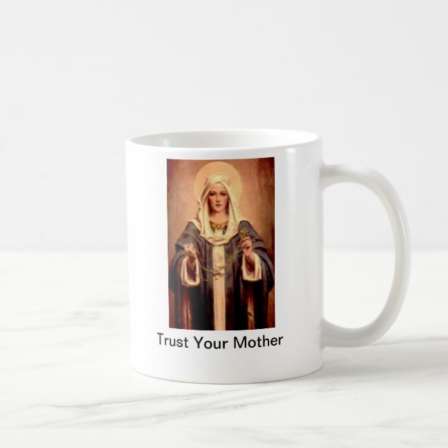 Café Confíe en su taza de la madre (Derecha)