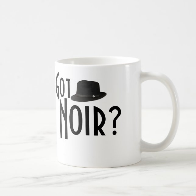 Café ¿Conseguido Noir? Taza de Fedora (Derecha)