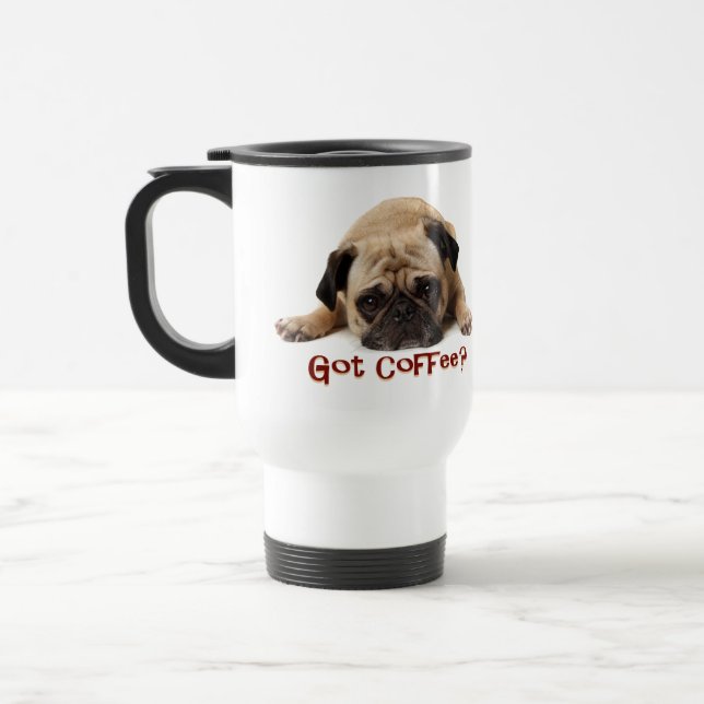 ¿Café conseguido? Taza del viaje (Izquierda)