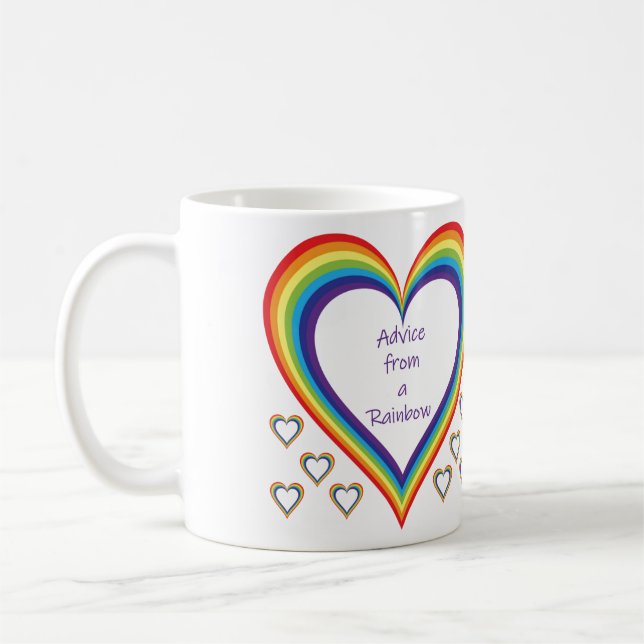 Café Consejo de una taza arco iris (Izquierda)