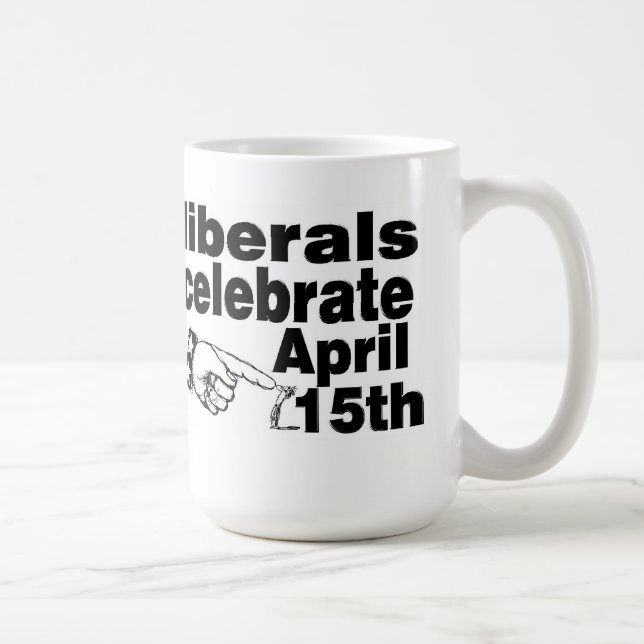 Café Conservadores contra la taza de los liberales (Derecha)