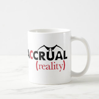 Café Contable público certificado taza de la realidad