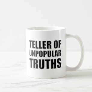 Café Contador de Verdades Impopulares Taza Divertida