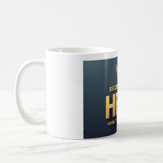 Café Conviértete en tu propia taza de héroe