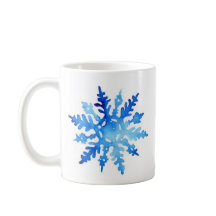 Copo de nieve taza