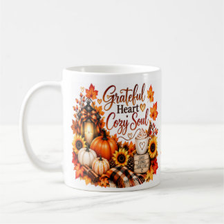 Café Corazón Agradecido, Alma Acogedora – Taza de Vibra