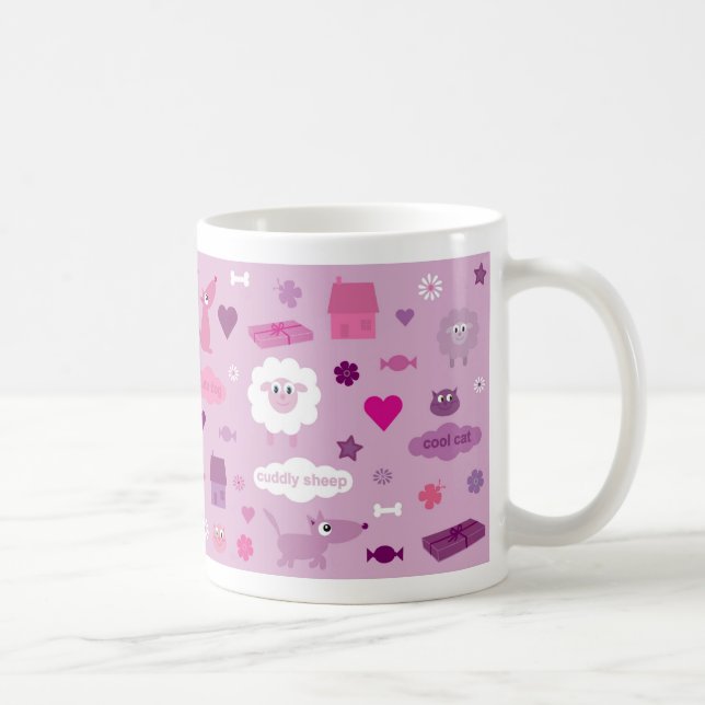Café Cosas lindas para la taza de los chicas (Derecha)