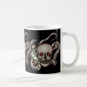Café Cráneos y taza de las serpientes