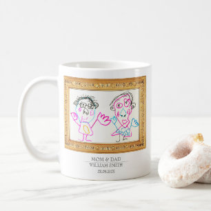 Café Crea un Tesoro con el Arte de tus Hijos   Taza