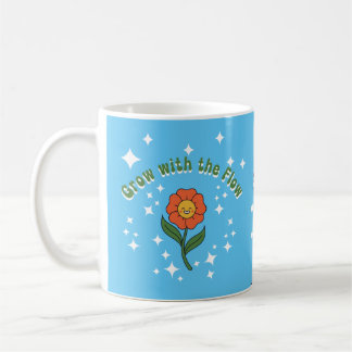 Café Crecer con la taza de flujo