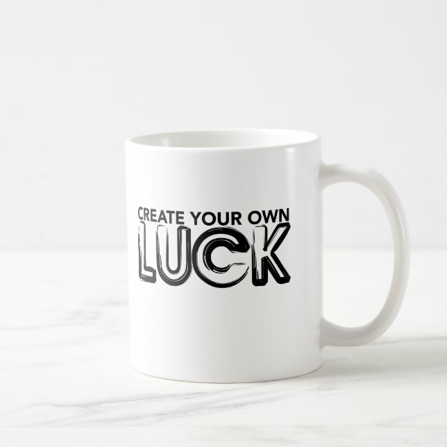 Café Cree su propia taza de la suerte (Derecha)