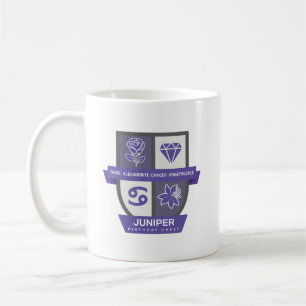 Café Crest de cumpleaños de Cáncer™ para taza del 22-30