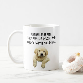 Café Cuando todo el otro falla vuelta encima de la taza