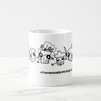 Café Cuatro magdalenas de la taza de la apocalipsis