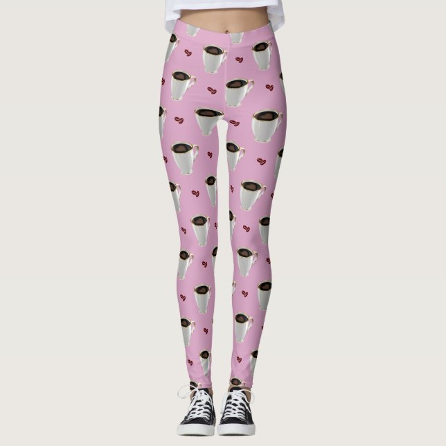 CAFÉ CUPS & BEANS LEGGINS (Anverso)