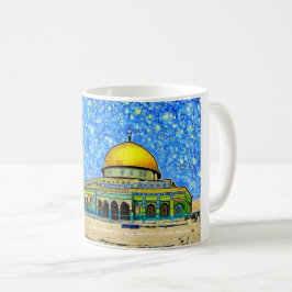 Café Cúpula de la roca, Al-Aqsa en una taza