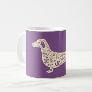 Café Dachshund de Folar - taza