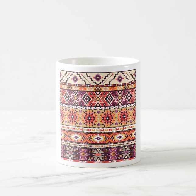 Café de arte tribal azteca para tazas (Subido por el creador)