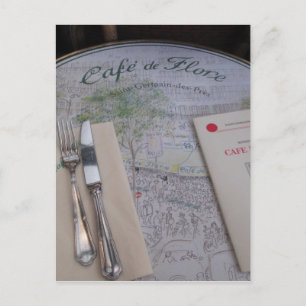 Cafe de Flore, París, Francia - Lugar, Menú