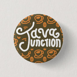 Café de Java Junction y Brown botón de Bean